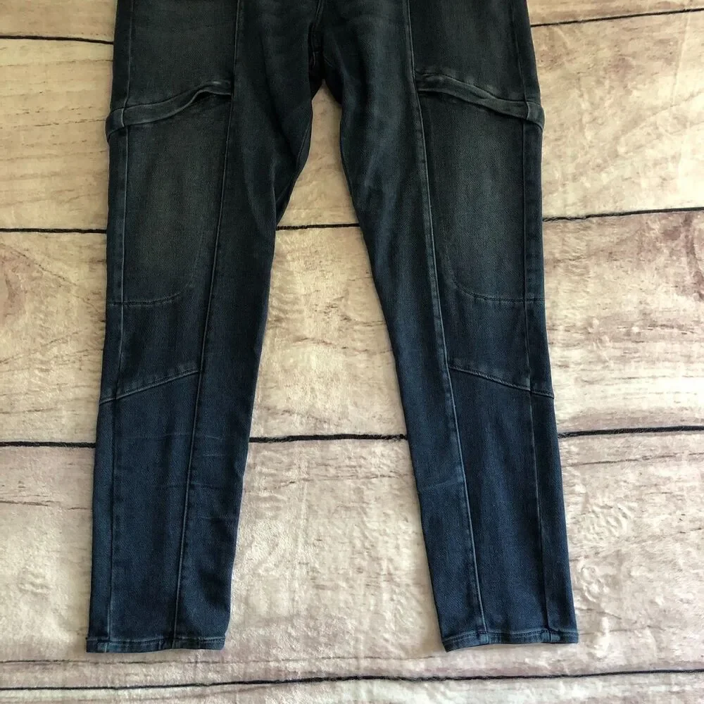 True Religion Jeans Mens 36 Blue Denim Detour Undercover Utility Pants 38 x 30